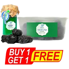 BUY 1 Panash Food ‍Ajwa Khejur 500gm GET 1 Kismis 100gm FREE - Rokomari